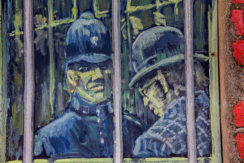 Gisborne Jail Churchill Park Policeman 800x533