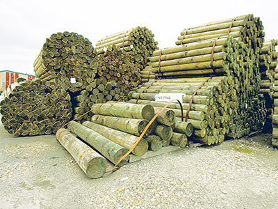 Larsens Timber Posts 400300