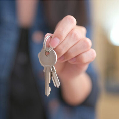 Lock Alarm Gisborne Hand holding Keys 391