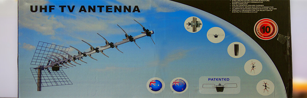 UHF Aerial Box 1000x320