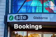 Gisborne i SITE 225 x150 Bookings