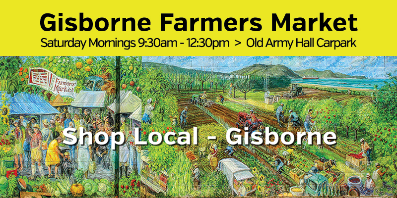 Gisborne Farmers Market - Shop Local in Gisborne