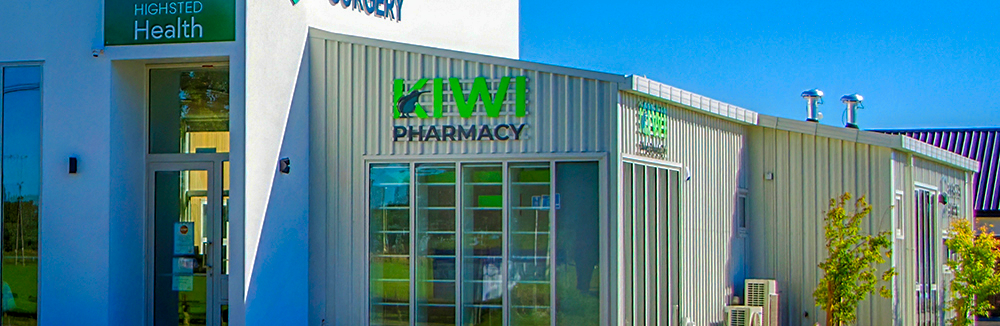 a KIWI Pharmacy Highsted 1000x320