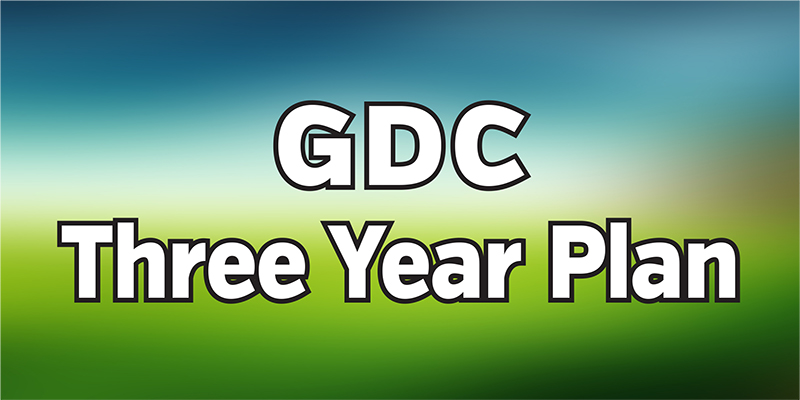 GDC: Three Year Plan