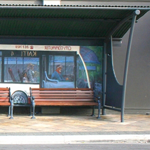 Mudge Bus shelter sq301