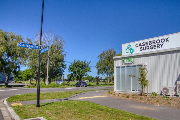 Casebrook Surgery opposite Tullett Park Casebrook Christchurch