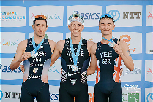 3 Winners 2024 Spain World Triathlon Men GP 515x344