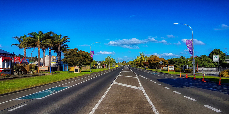 Gisborne Ormond Rd. South of Ballance St.