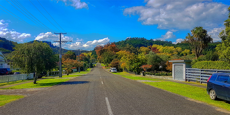 Gisborne. Fox St. -  Whataupoko Park Reserve