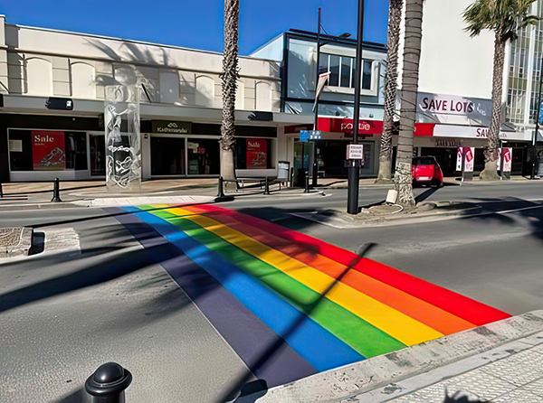 Rainbow Crossing courtesy Aunty Harata Gibson 600x446